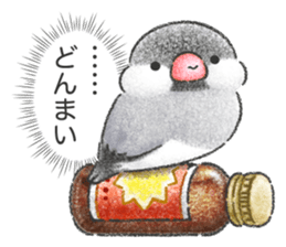 Stickers of Java Sparrow sticker #13608099