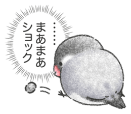 Stickers of Java Sparrow sticker #13608117