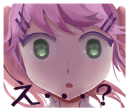 twin angel wings sticker #13608643