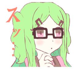 twin angel wings sticker #13608656