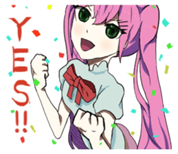 twin angel wings sticker #13608666