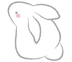 Rabbit Garden sticker #13609182