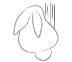 Rabbit Garden sticker #13609183