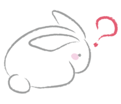 Rabbit Garden sticker #13609185