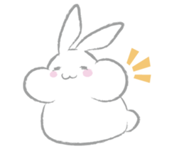 Rabbit Garden sticker #13609187