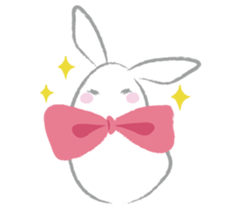 Rabbit Garden sticker #13609188