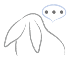 Rabbit Garden sticker #13609189