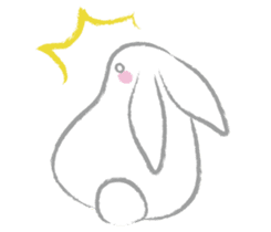 Rabbit Garden sticker #13609190