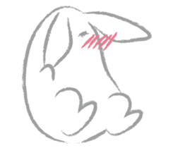 Rabbit Garden sticker #13609193