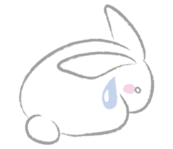 Rabbit Garden sticker #13609194