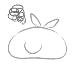 Rabbit Garden sticker #13609197