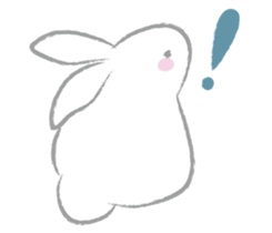 Rabbit Garden sticker #13609199