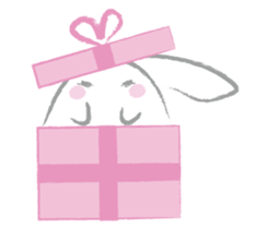 Rabbit Garden sticker #13609203