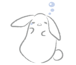 Rabbit Garden sticker #13609204