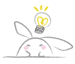 Rabbit Garden sticker #13609206