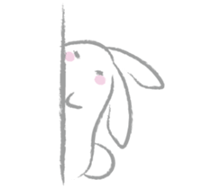 Rabbit Garden sticker #13609207