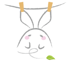 Rabbit Garden sticker #13609208