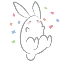 Rabbit Garden sticker #13609211