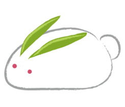 Rabbit Garden sticker #13609216