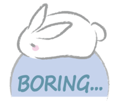 Rabbit Garden sticker #13609221