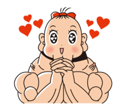 The gorilla macho system boy sticker #13609507