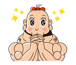 The gorilla macho system boy sticker #13609511