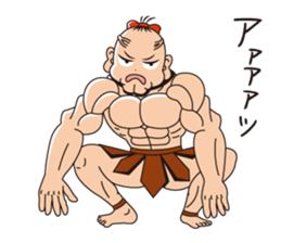 The gorilla macho system boy sticker #13609512