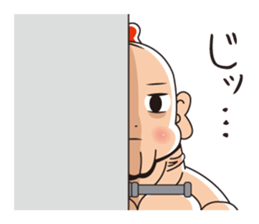 The gorilla macho system boy sticker #13609520