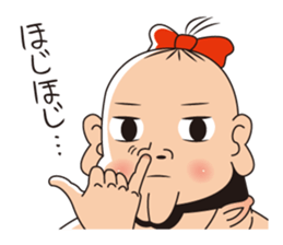 The gorilla macho system boy sticker #13609534