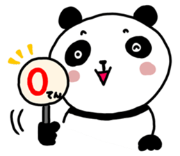STRAIGHT PANDA sticker #13609668