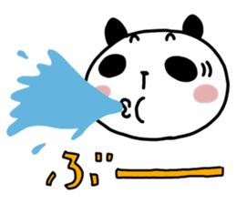 STRAIGHT PANDA sticker #13609671