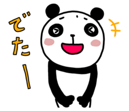 STRAIGHT PANDA sticker #13609676