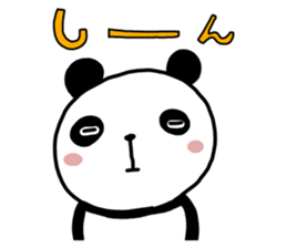 STRAIGHT PANDA sticker #13609697