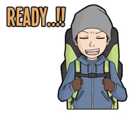 Anak Gunung sticker #13610438