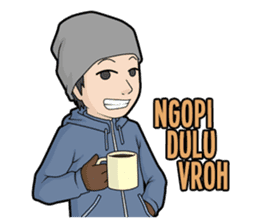 Anak Gunung sticker #13610443