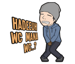 Anak Gunung sticker #13610444