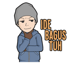 Anak Gunung sticker #13610456