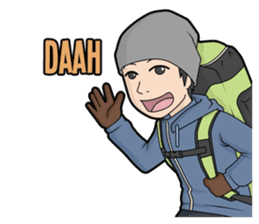 Anak Gunung sticker #13610459