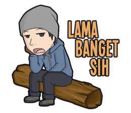 Anak Gunung sticker #13610463