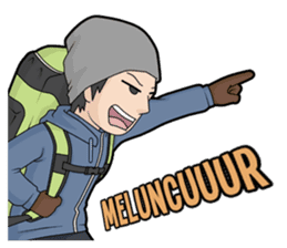 Anak Gunung sticker #13610464