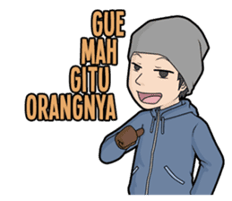 Anak Gunung sticker #13610470