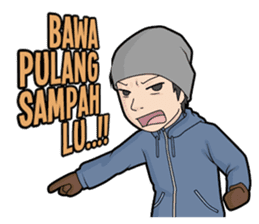 Anak Gunung sticker #13610471