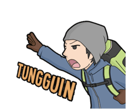 Anak Gunung sticker #13610475