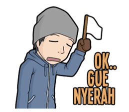 Anak Gunung sticker #13610477