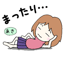 Aki,senyou sticker #13610724