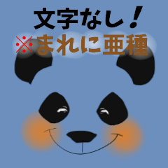 panda face sticker