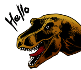 Color T-REX sticker #13613118