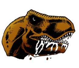 Color T-REX sticker #13613121
