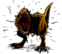 Color T-REX sticker #13613126