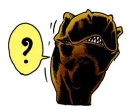 Color T-REX sticker #13613133